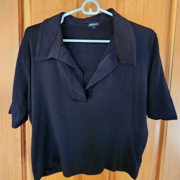 Bleusalt Elevated Polo, Black Bleusalt sizing 2 - Picture 1 of 6